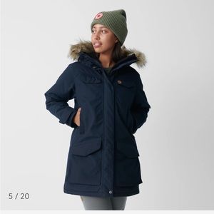 Fjallraven Nuuk Women’s Parka Size M Black